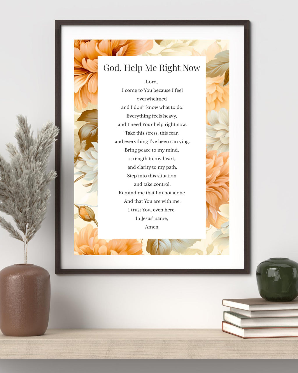 Emergency Prayer | Digital Prayer Print