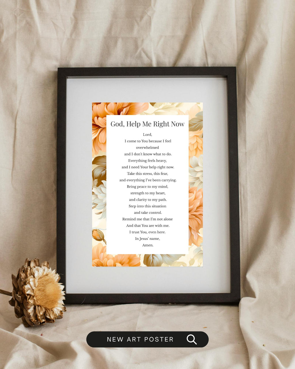 Emergency Prayer | Digital Prayer Print