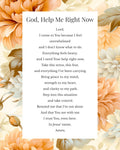 Emergency Prayer | Digital Prayer Print