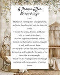 Prayer After Miscarriage | Digital Prayer Print