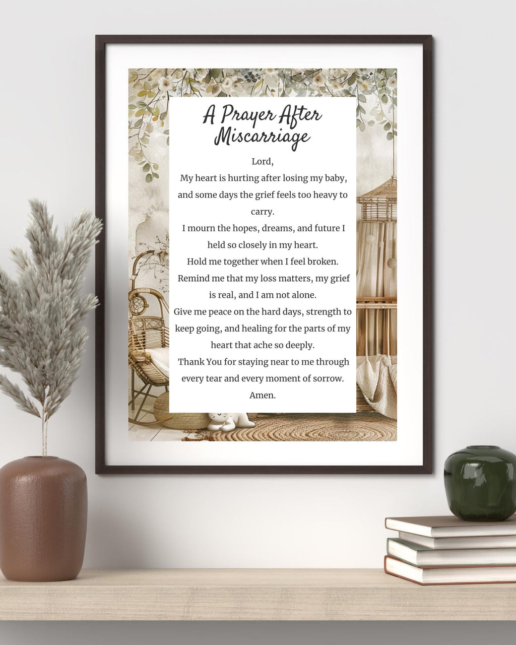 Prayer After Miscarriage | Digital Prayer Print