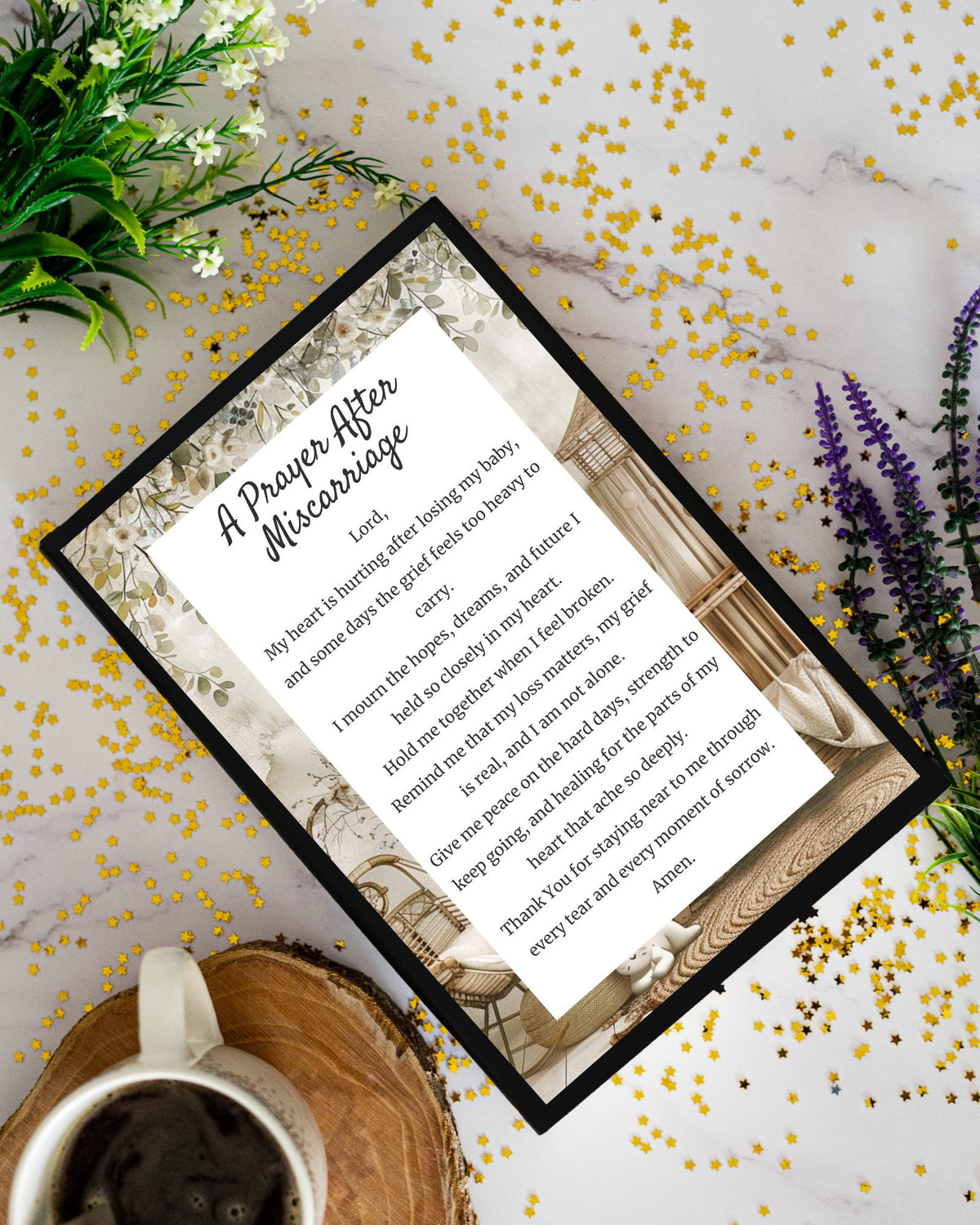 Prayer After Miscarriage | Digital Prayer Print